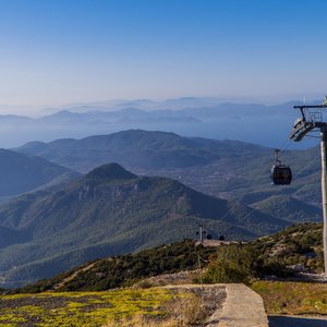 turquie oludeniz telepherique mont babadag