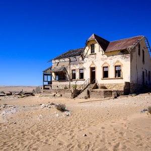 Ville fantome de Kolmanskop   Namibie