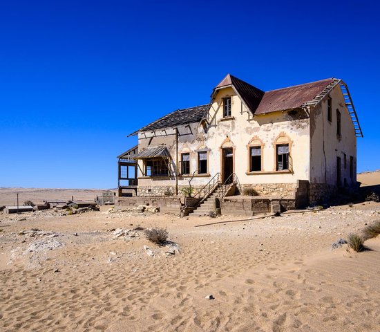 Ville fantome de Kolmanskop   Namibie