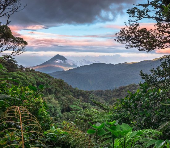 Volcan Arenal, région du Monteverde au Costa Rica